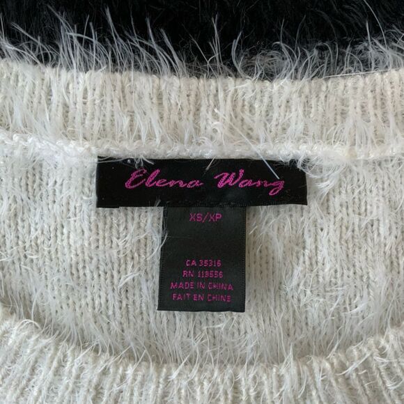 Elena Wang Soft Fuzzy Sweater Size XS - Picture 4 of 7